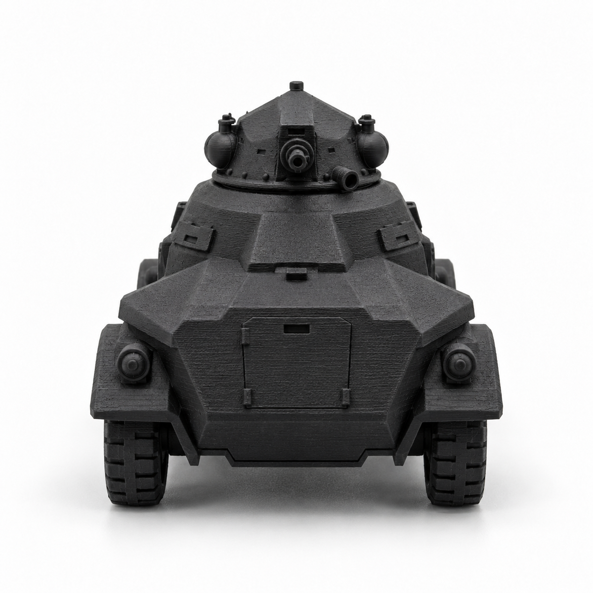 SSMODEL1/72 1/144 WWII Czech PA-III OA vz.27 Armored Car Resin Model Kit TSS1214 — detail view 4