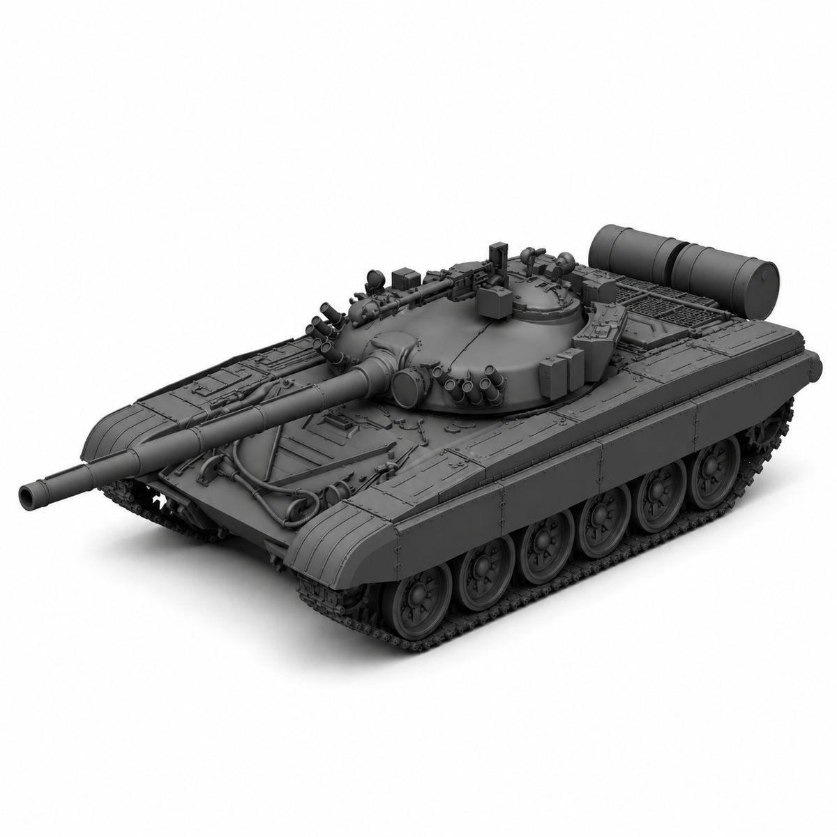 SSMODEL 1/72 1/144 Multi Scale T-72M1 Tank Resin  MODEL kit TSS0390 — detail view 6