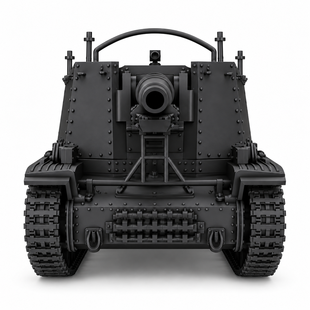 SSMODEL 1/72 1/144 sIG 33 auf Panzer 38t Ausf.H Grille Tank MODEL kit TSS1341
