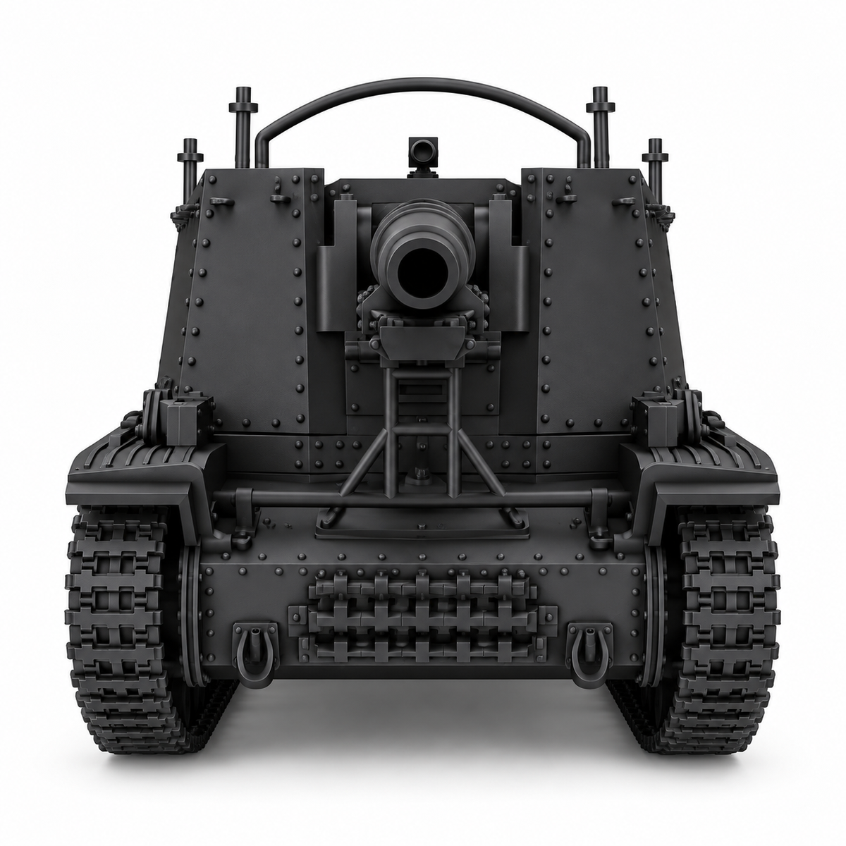 SSMODEL 1/72 1/144 sIG 33 auf Panzer 38t Ausf.H Grille Tank MODEL kit TSS1341 — detail view 5