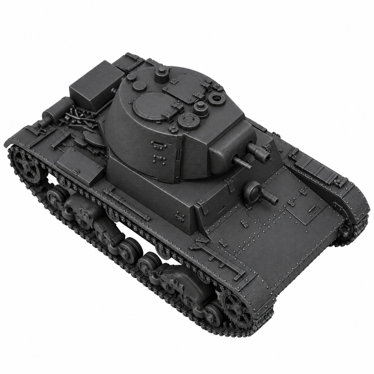 SSMODEL 1/72 1/144 Multi Scale KhT-133 OT-133 tank Resin Model Kit TSS0084 — detail view 4