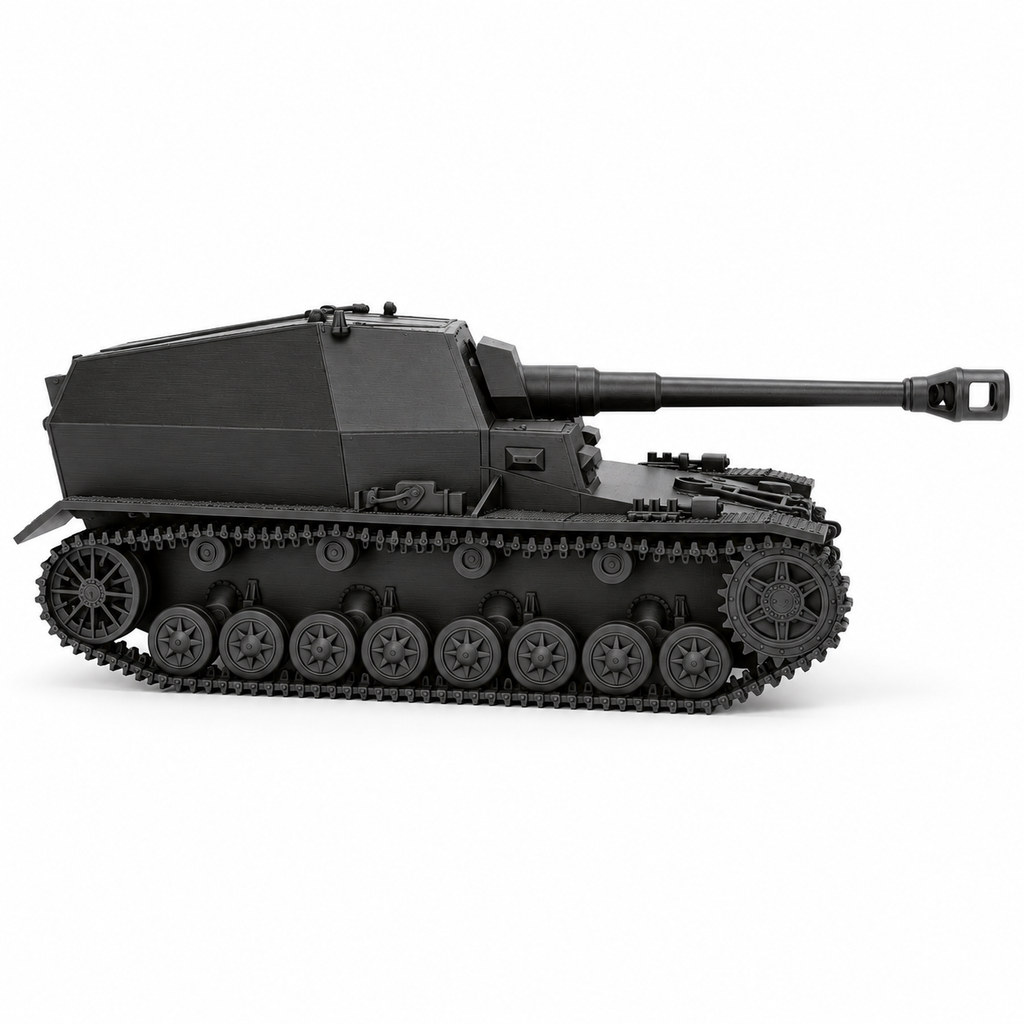 SSMODEL 1/72 1/144  WWII German Dicker Max 10.5cm SPG Pz.IV Resin Model TSS1236