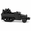 SSMODEL1/72 1/144 Multi Scale WWII US M3 Half-track Quad 50 AA Model Kit TSS0883