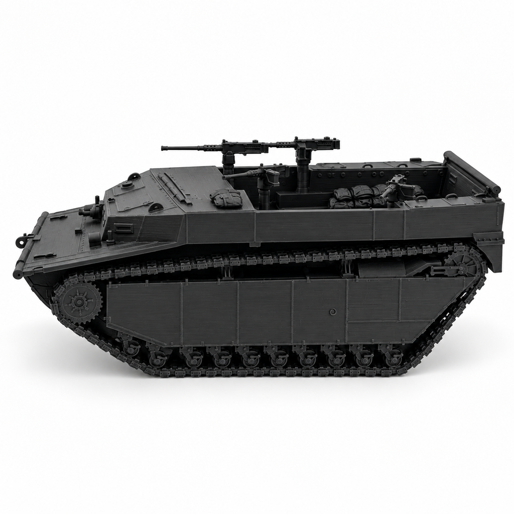 SSMODEL 1/72 1/144 LVT-4 Water Buffalo Amphibious US WW2 Resin Model Kit TSS0870