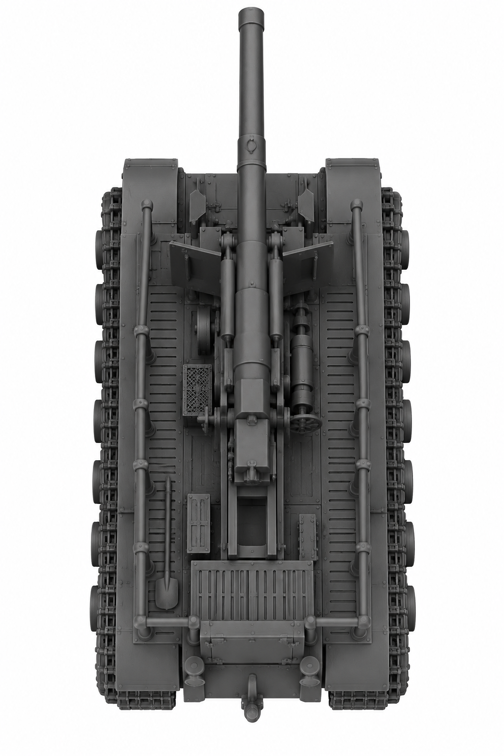 SSMODEL 1/72 1/144 Multi Scale S-51 Soviet experimental heavy tank MODEL TSS0115 — detail view 5