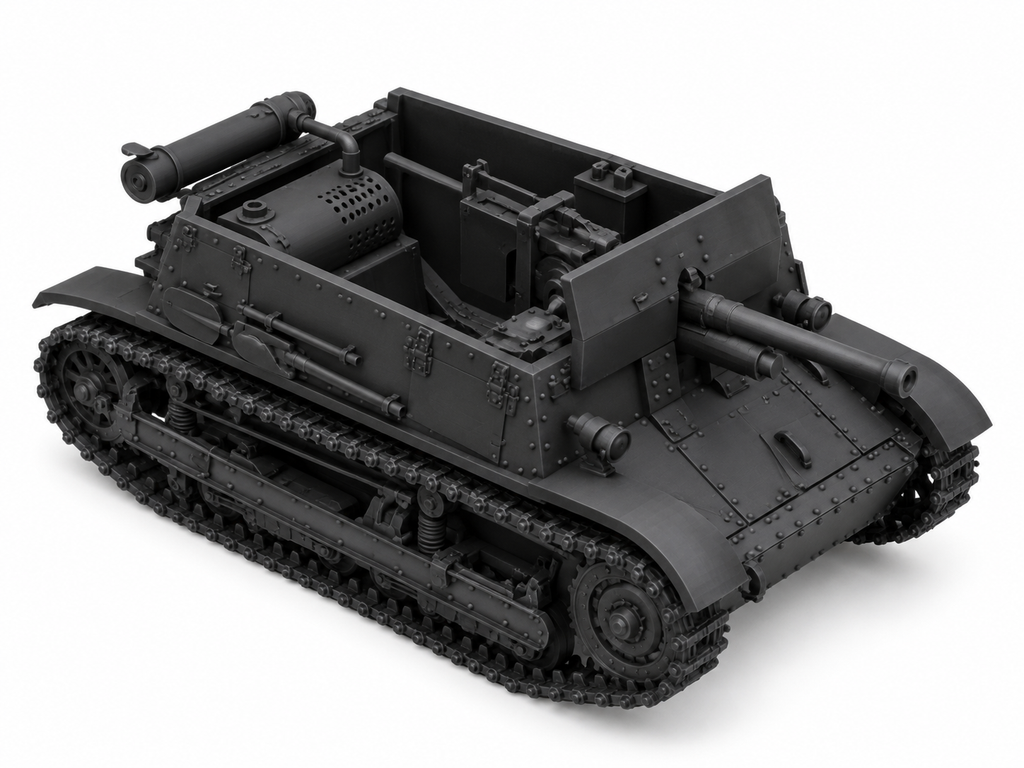 SSMODEL 1/72 1/144 Multi Scale TKD  tank Resin MODEL kit TSS0304