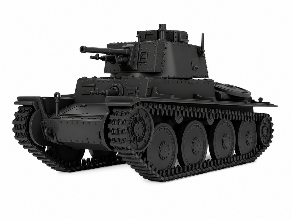 SSMODEL 1/72 1/144 Multi Scale Stridsvagn m/41 Light Sweden Tank MODEL TSS1350