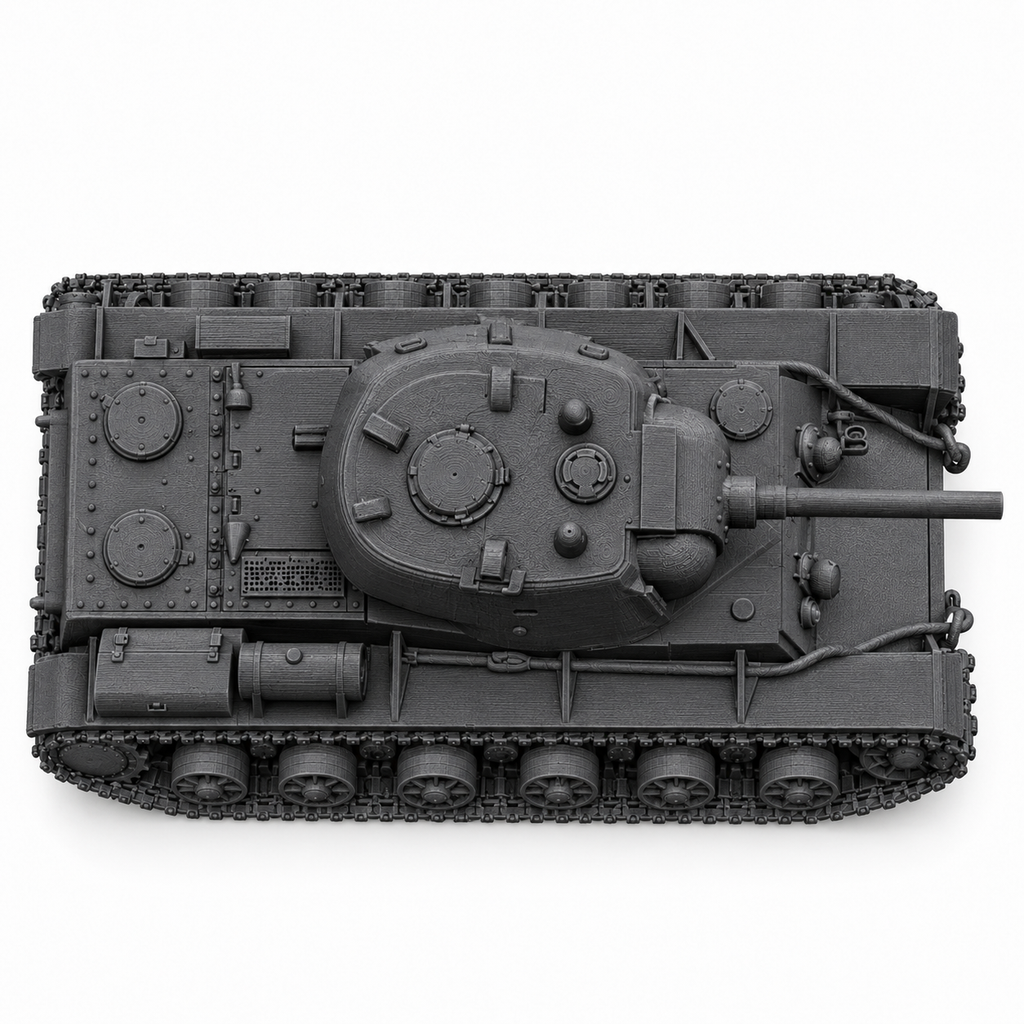 SSMODEL 1/72 1/144 Multi Scale KV-9 Soviet experimental heavy tank MODEL TSS0124