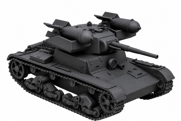 SSMODEL 1/72 1/144 Multi Scale RT-26 Soviet rocket tank Resin Model Kit TSS0062