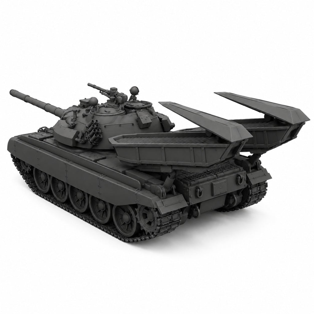 SSMODEL 1/72 1/144 Multi Scale T-55AM Merida PW-LWD Tank Resin MODEL kit TSS0378