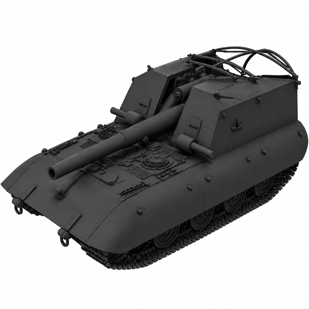 SSMODEL 1/72 1/144 Multi Scale G.W. E-100 Tank Resin  MODEL kit TSS0341