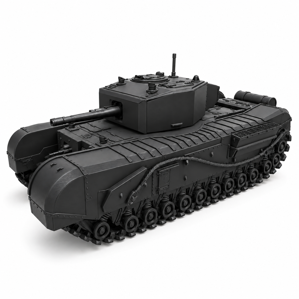 SSMODEL 1/72 1/144 Churchill MK III UK WW2 Resin MODEL KIT TSS0796 — detail view 6
