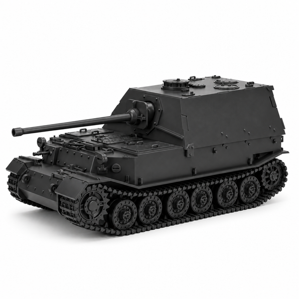 SSMODEL 1/72 1/144 Panzerjager Tiger P 8.8cm PaK Elefant Resin MODEL KIT TSS0909