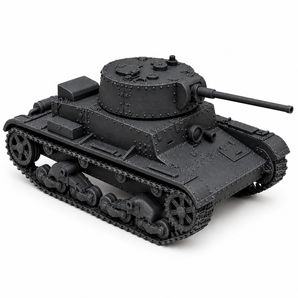 SSMODEL 1/72 1/144 Multi Scale T-26 mod.1933 soviet tank Resin Model Kit TSS0068