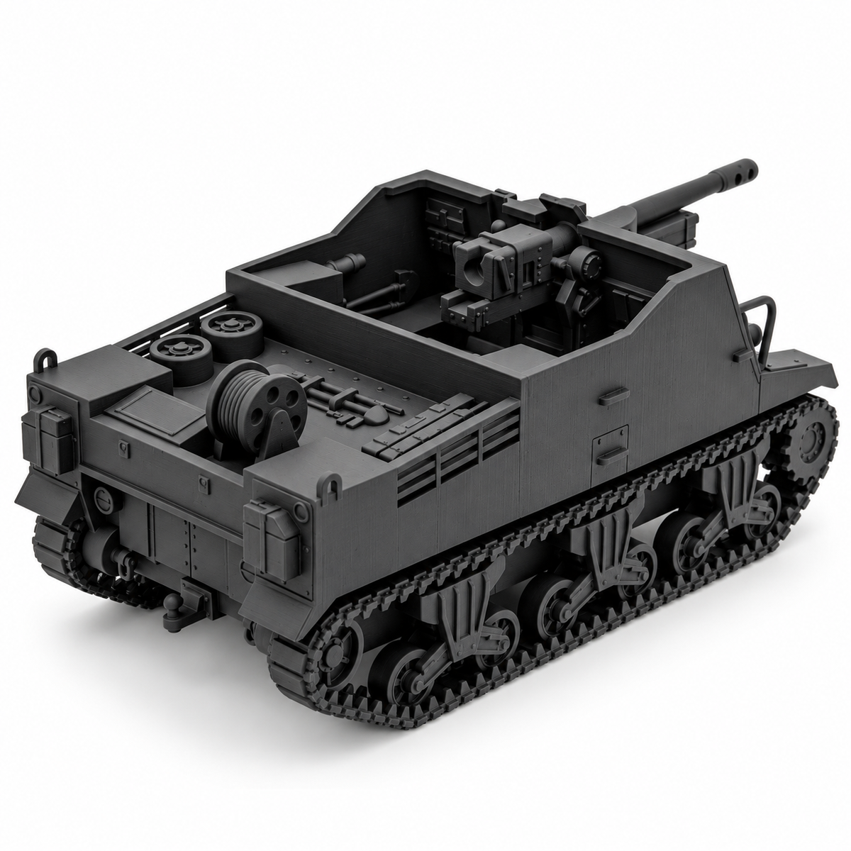 SSMODEL 1/72 1/144 WWII Canadian M7 Sexton II SPG D-Day Resin Model Kit TSS0887 — scale model kit