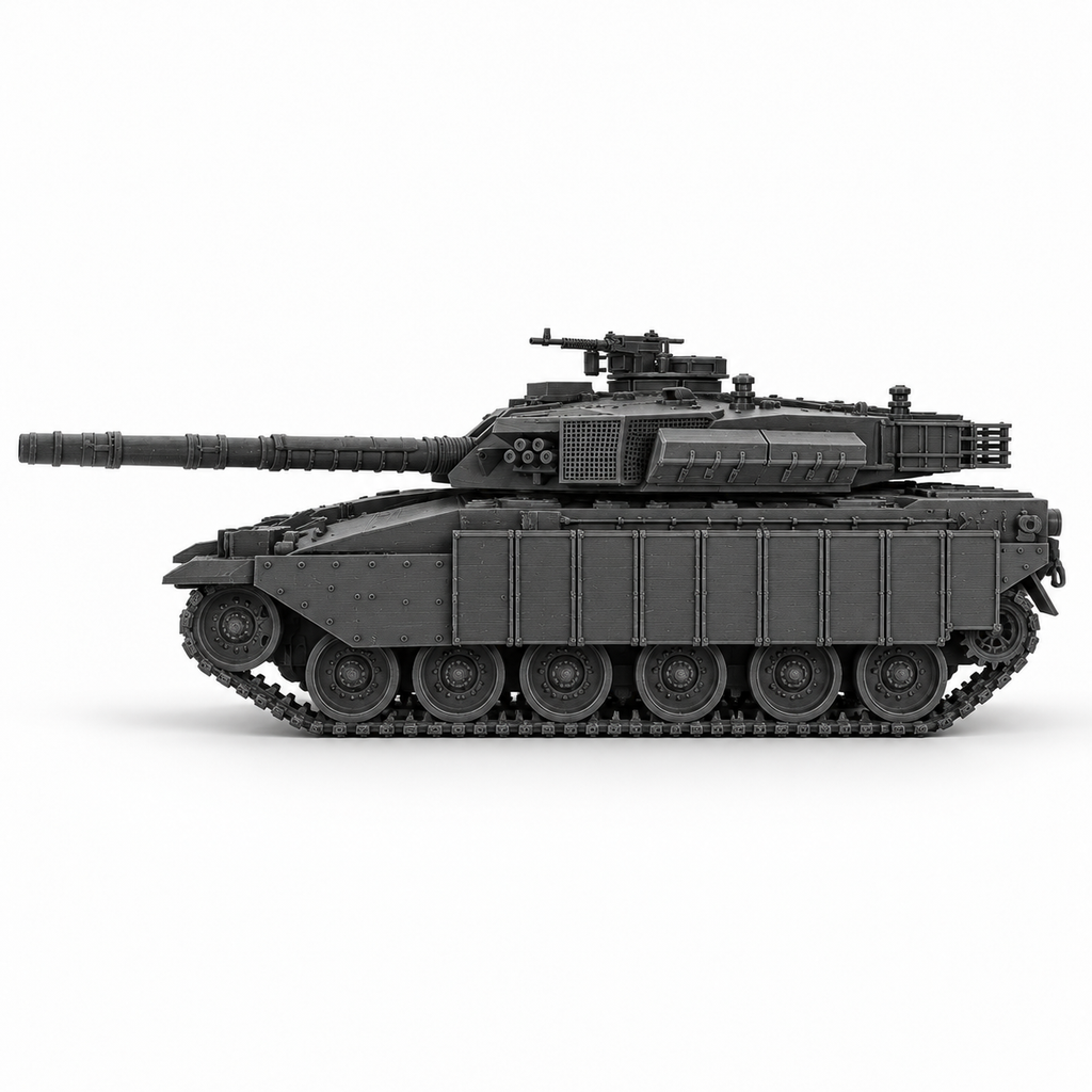 SSMODEL 1/72 1/144 Multi Scale Challenger 1 Mk.III MBT UK Tank Model Kit TSS0710