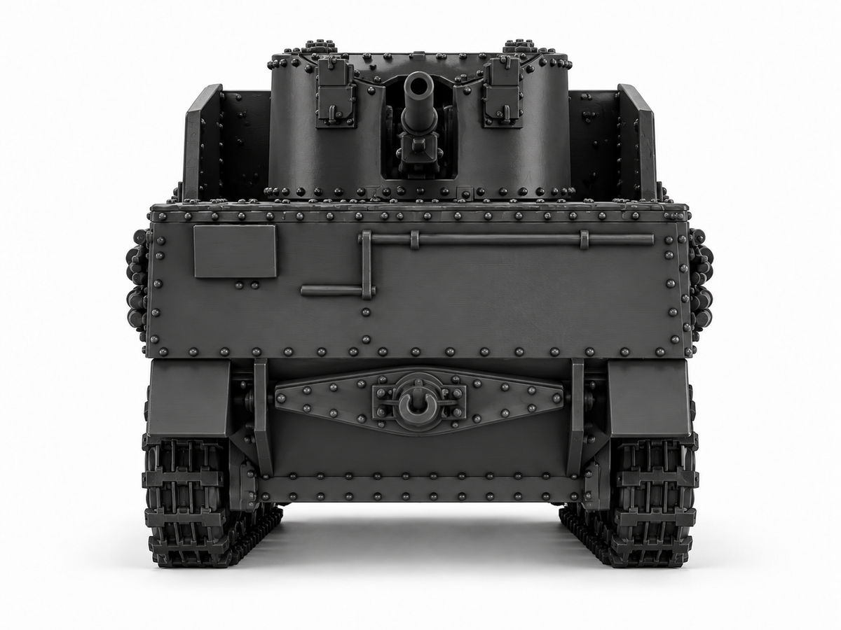 SSMODEL 1/72 1/144 Multi Scale hunter T13 B3 Tank MODEL kit TSS1379 — detail view 4
