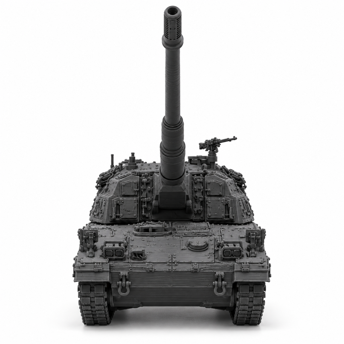 SSMODEL 1/72 1/144 H2000 Panzerhaubitze2000 Germany Tank Resin Model Kit TSS0725 — detail view 2
