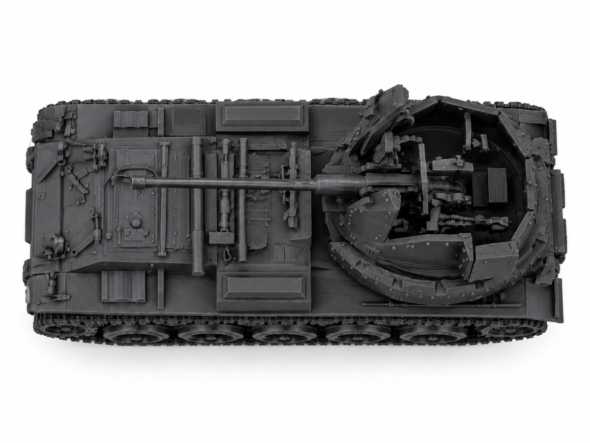 SSMODEL 1/72 1/144 Multi Scale AM19 MGMC Tank Resin MODEL kit TSS0632 — detail view 5