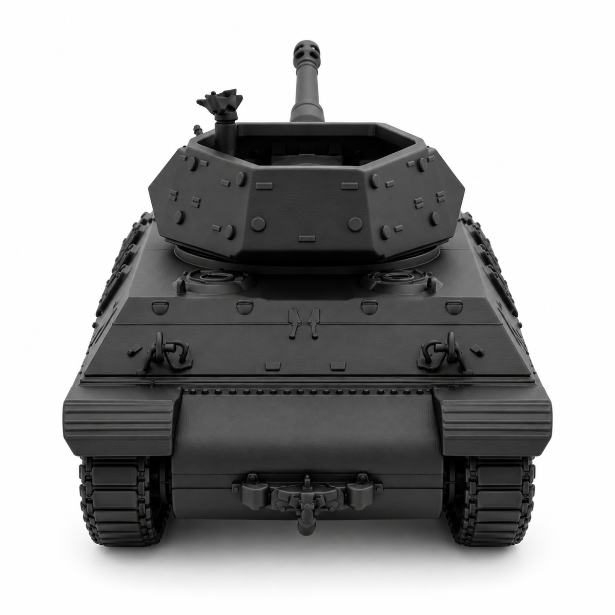 SSMODEL1/72 1/144 Multi-Scale M10 US Tank Destroyer WWII Resin Model Kit TSS1298 — detail view 4