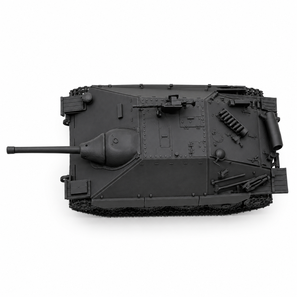 SSMODEL 1/72 1/144Multi Scale Jagdpanzer 38t Hetzer late Resin Model Kit TSS0186