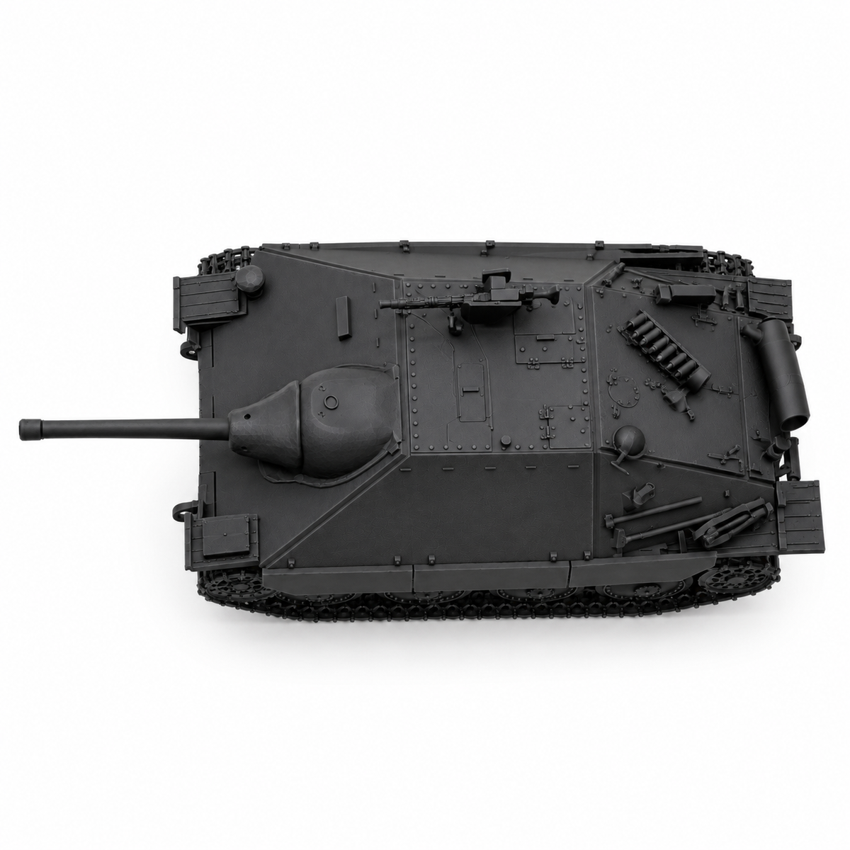 SSMODEL 1/72 1/144Multi Scale Jagdpanzer 38t Hetzer late Resin Model Kit TSS0186 — detail view 5