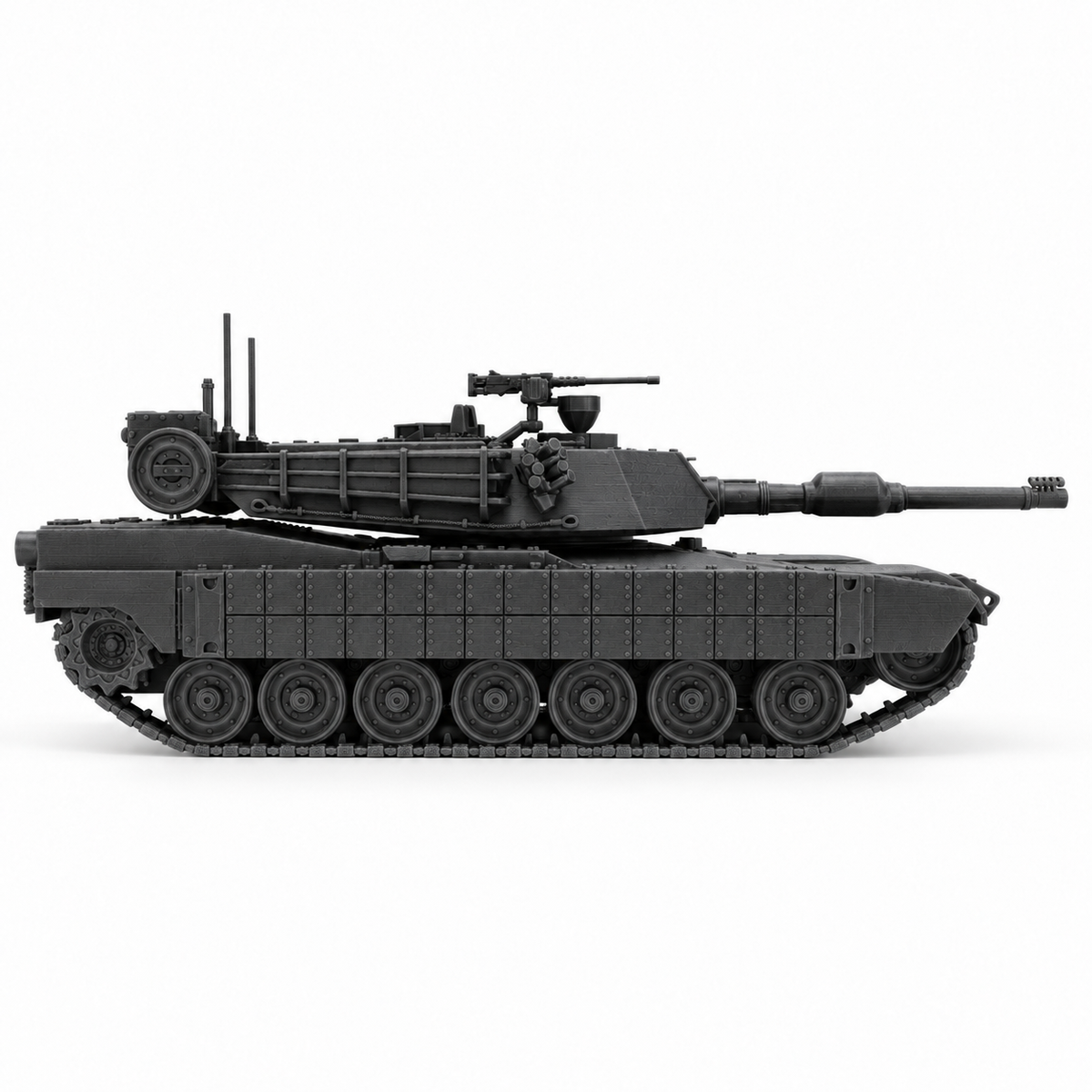 SSMODEL 1/72 1/144 Multi Scale M1A1 Abrams US Tank Resin Model Kit TSS0712 — detail view 3