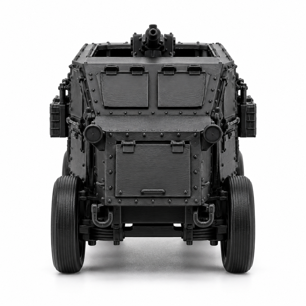 SSMODEL 1/72 1/144 Multi-Scale WW1 British Empire Armoured Car Model Kit TSS1202