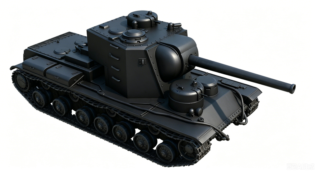 SSMODEL 1/72 1/144 KV-5 Soviet experimental superheavy tank MODEL kit TSS0144 — detail view 4