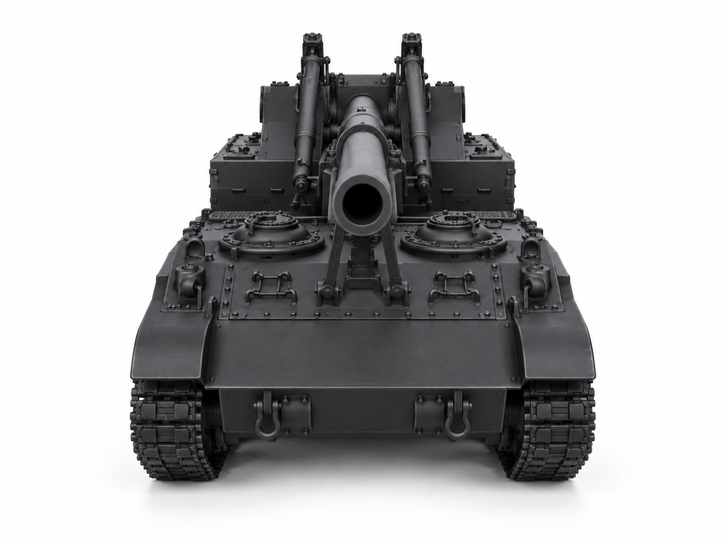 SSMODEL 1/72 1/144 Multi Scale М40 155mm GMC US WW2 Tank MODEL kit TSS0637