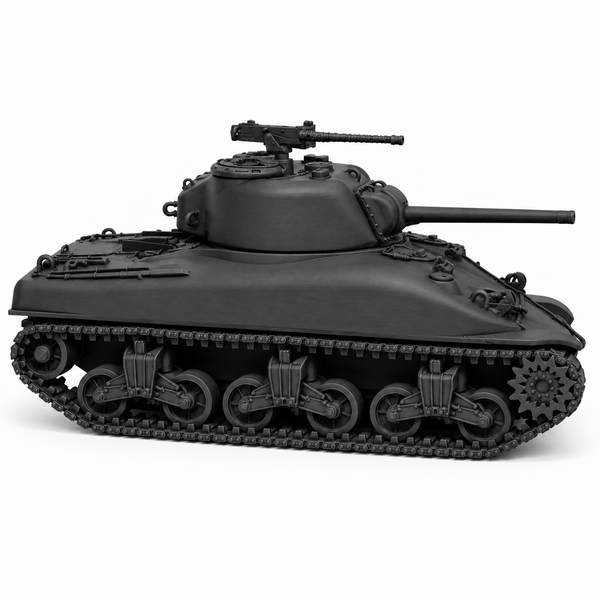SSMODEL 1/72 1/144 Multi-Scale M4A1 Sherman Early US Medium Tank MODEL TSS0205