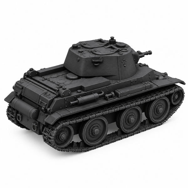 SSMODEL 1/72 1/144 Multi Scale BT-10R Soviet fictional recon tank Model TSS0157