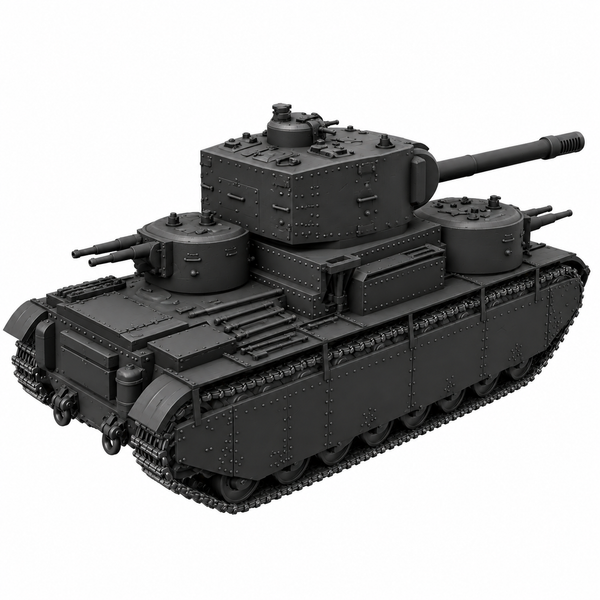 SSMODEL 1/72 1/144 Multi Scale T-35-35-35 Tank Resin MODEL KIT TSS0517