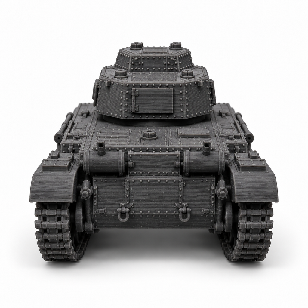 SSMODEL 1/72 1/144 Multi Scale 40M Turan I Tank Resin Model Kit TSS0742