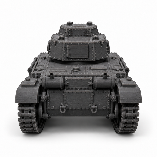 SSMODEL 1/72 1/144 Multi Scale 40M Turan I Tank Resin Model Kit TSS0742