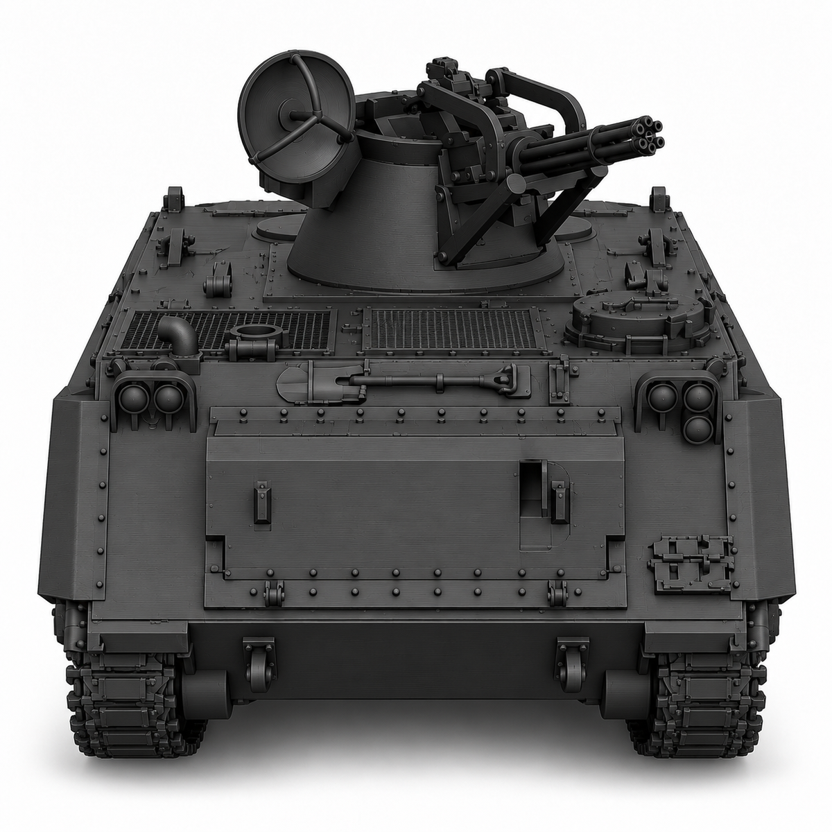 SSMODEL1/72 1/144 Multi Scale M163 Hovet Vehicle Tank Resin MODEL KIT TSS0243 — detail view 4