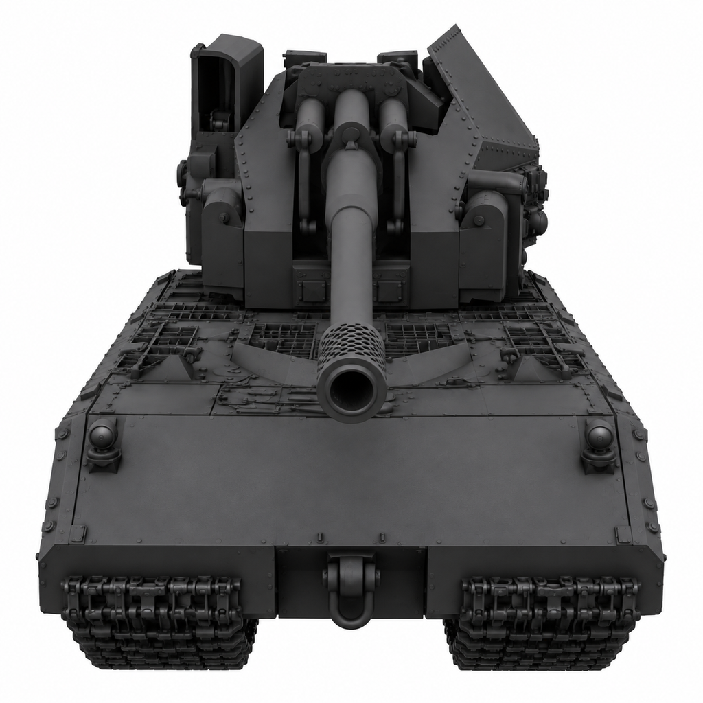 SSMODEL 1/72 1/144 Multi Scale Waffentrager auf Maus Tank MODEL kit TSS0347