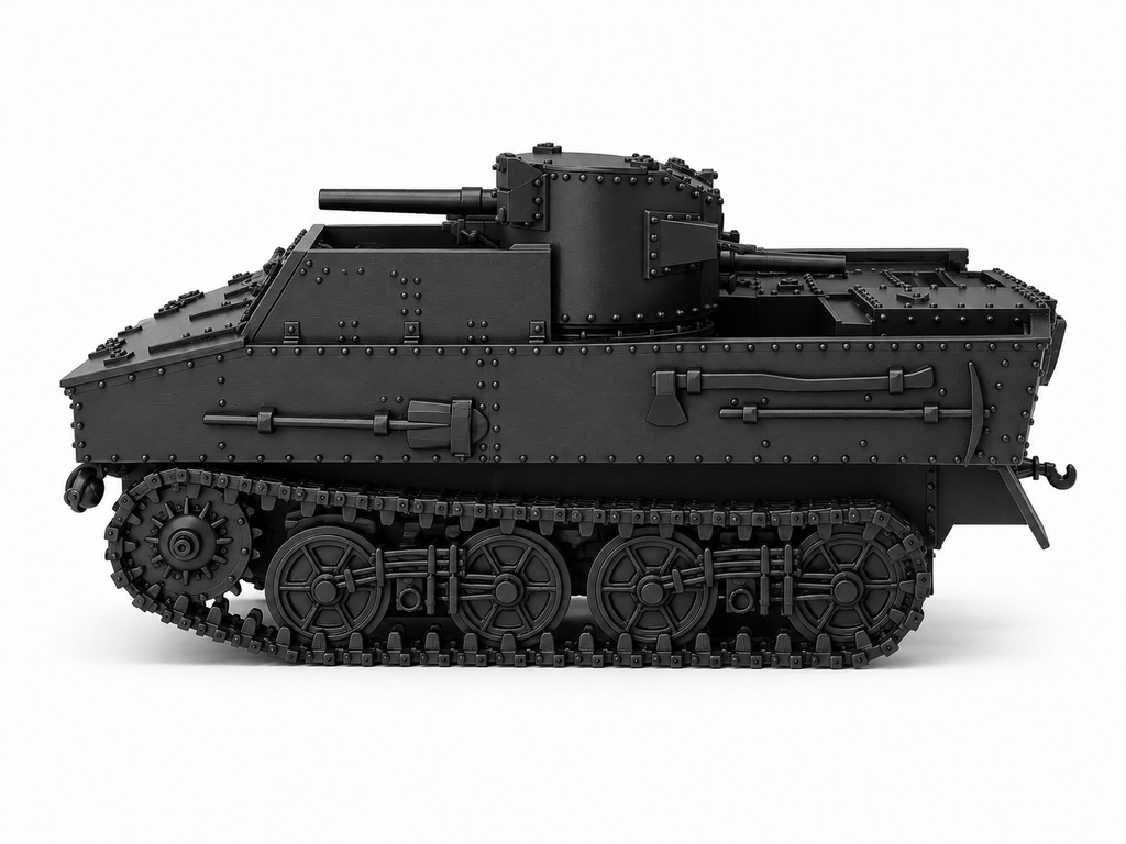 SSMODEL 1/72 1/144 Multi Scale hunter T13 B3 Tank MODEL kit TSS1379