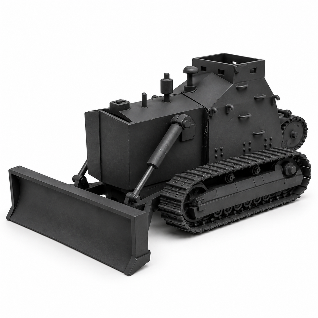 SSMODEL 1/72 1/144 Multi Scale Caterpillar D7 armored US Resin MODEL KIT TSS0791