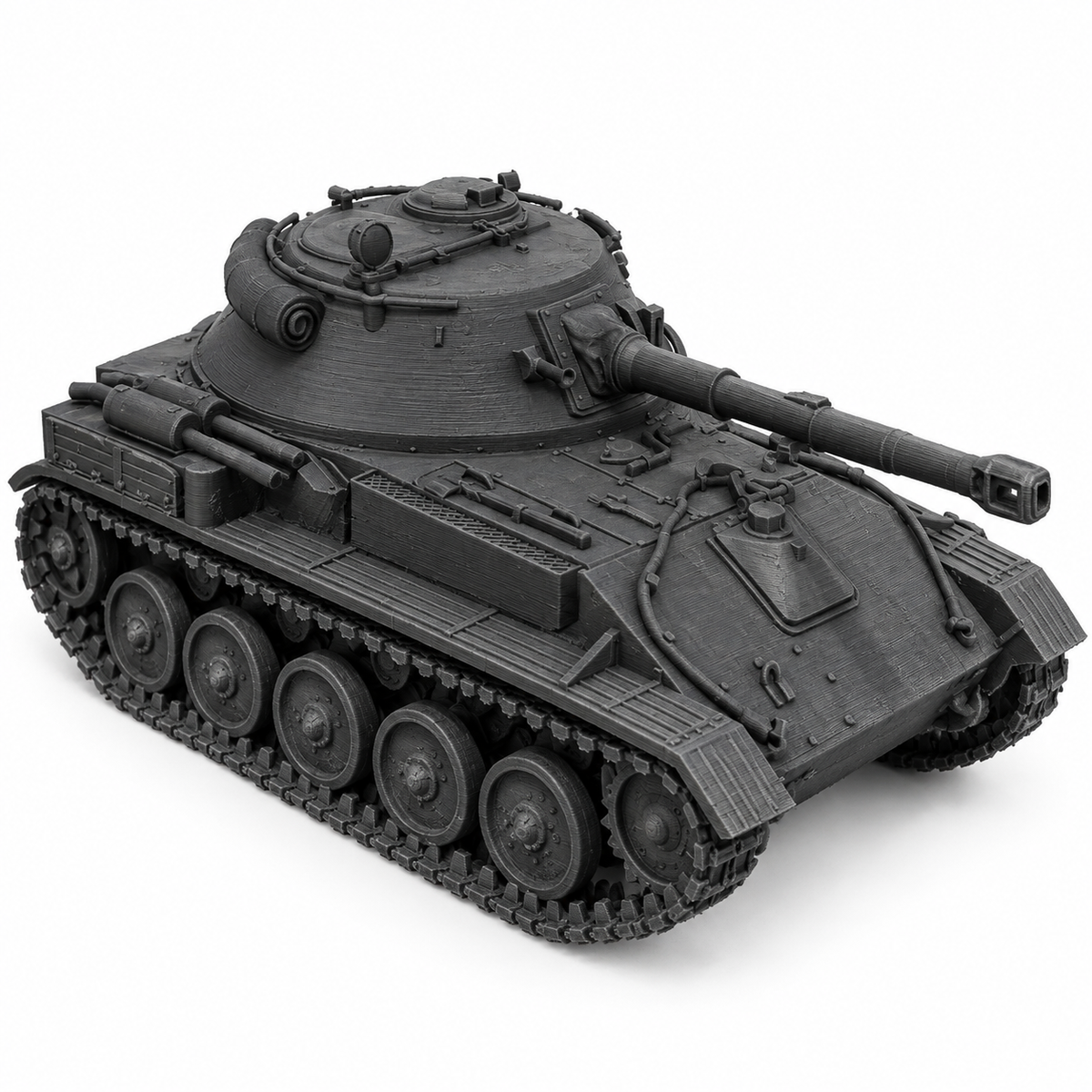 SSMODEL 1/72 1/144 Multi Scale T-76 Soviet fictional light Tank MODEL TSS0473 — detail view 16