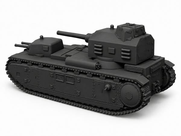 SSMODEL 1/72 1/144 Multi Scale FCM F1 tank Resin Model Kit TSS0273