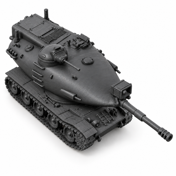 SSMODEL 1/72 1/144 TV-8 Second Stage US Nuclear War Tank MODEL kit TSS0478