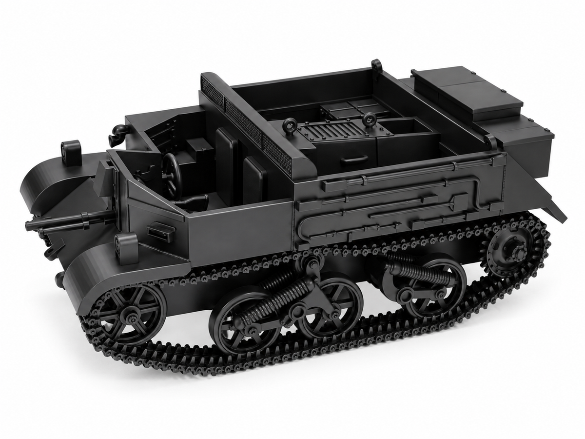 SSMODEL 1/72 1/144 Australian Local Pattern 2 Carrier Tank MODEL kit TSS0611 — detail view 6