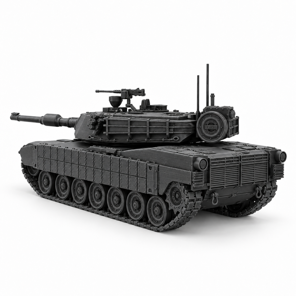 SSMODEL 1/72 1/144 Multi Scale M1A1 Abrams US Tank Resin Model Kit TSS0712