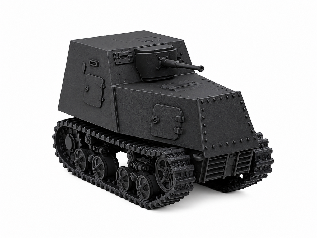 SSMODEL 1/72 1/144 Multi Scale Tractor tank KhTZ-16 USSR Tank MODEL kit TSS1389 — detail view 16