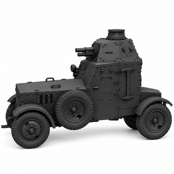 SSMODEL 1/72 1/144 Multi Scale Wz.34 Tank Resin Model Kit TSS0534