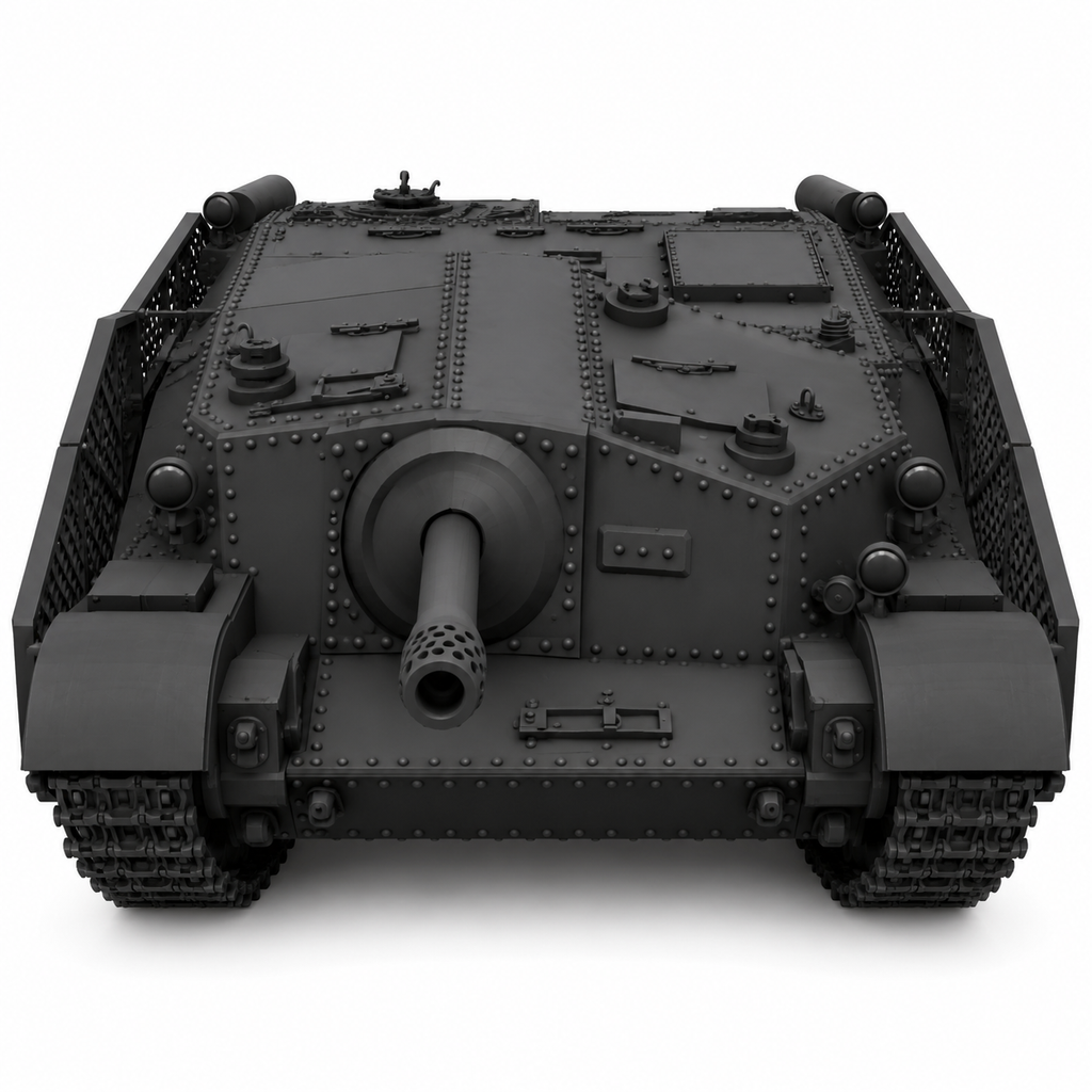 SSMODEL 1/72 1/144 Multi Scale 43M Zrinyi II Tank MODEL KIT TSS0533
