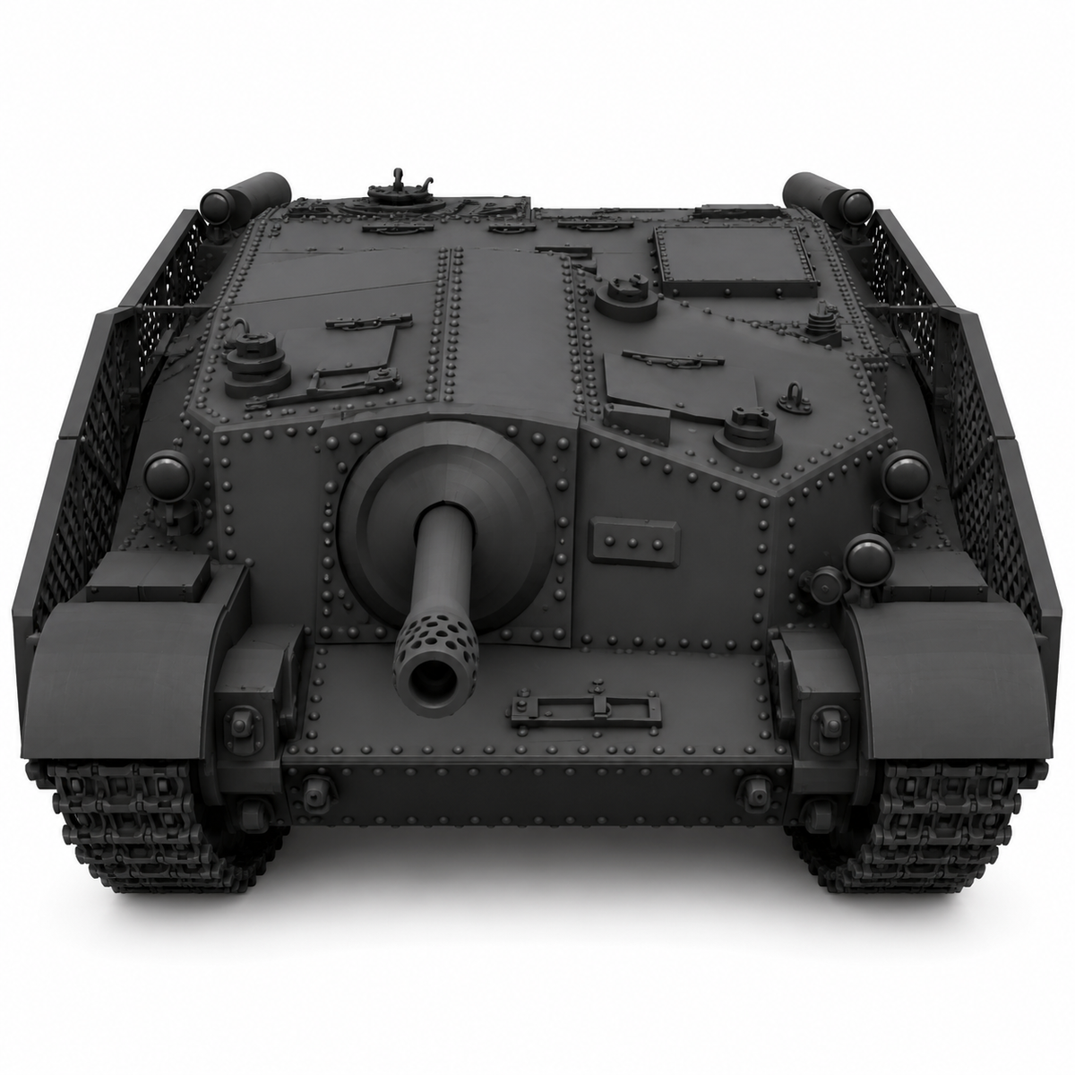 SSMODEL 1/72 1/144 Multi Scale 43M Zrinyi II Tank MODEL KIT TSS0533 — detail view 2