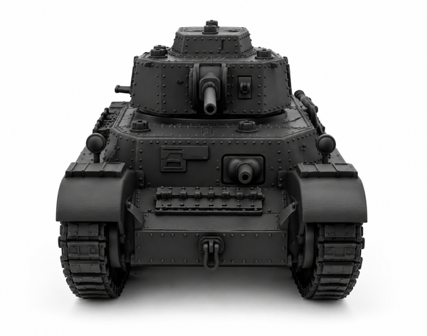 SSMODEL 1/72 1/144 Multi-Scale WWII Hungarian 40M Turan Tank Resin Model TSS0900