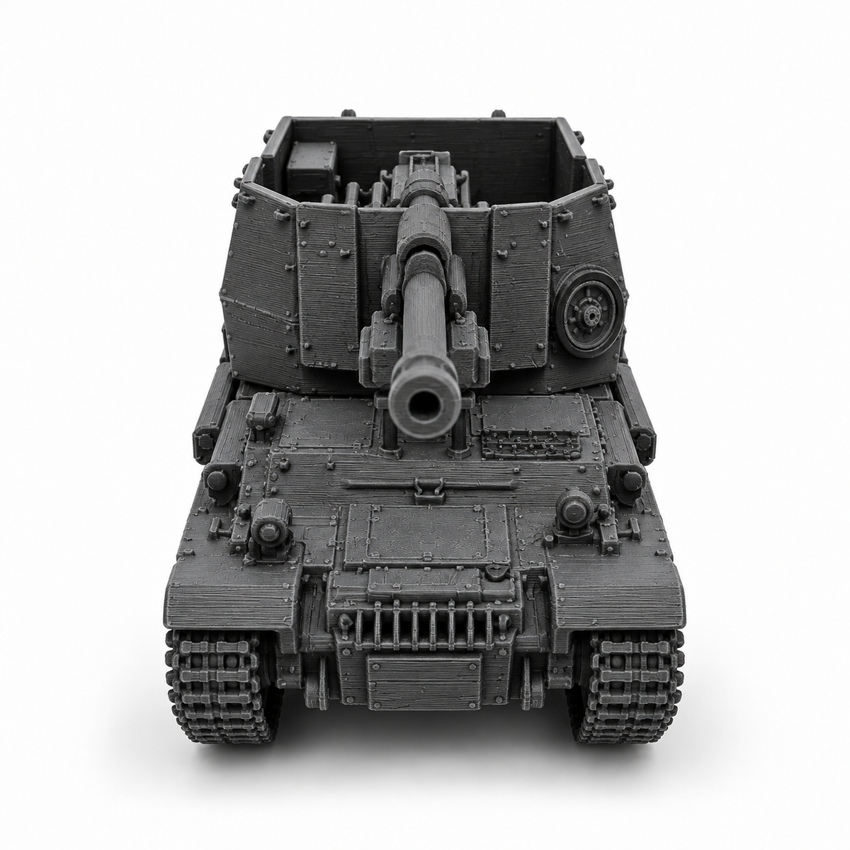 SSMODEL 1/72 1/144 10.5cm leFH18 Lorraine Schlepper Alkett Resin MODEL TSS0737 — detail view 2
